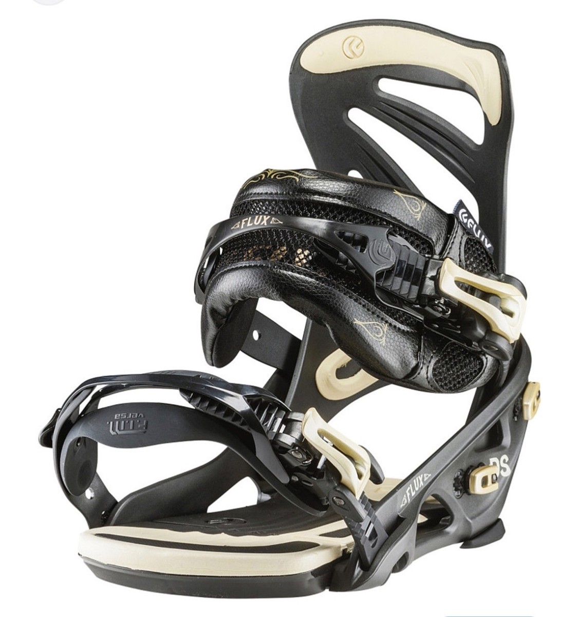 FLUX DS LTD ビンディング size L Flux DS Snowboard Bindings Men's Size Large - Black - NEW Open Box