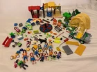Vintage Playmobil Big Lot over 67 Geobra Figures & More Camp Beach Playground
