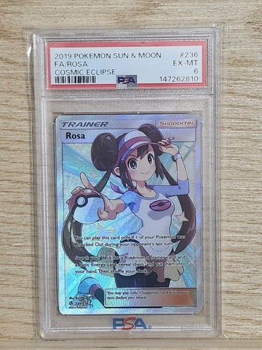 Rosa graded PSA 6 for sale on eBay