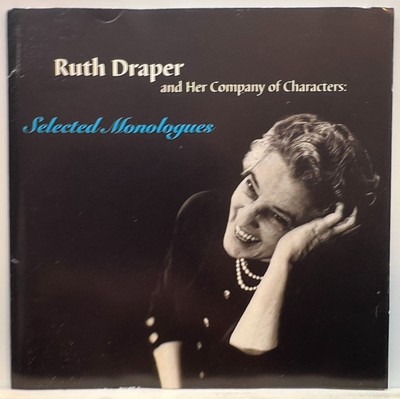 Ruth Draper : Selected Monologues (2 CD Set 2000 BMG) *Rare* *Very Good*