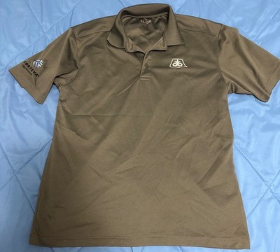 Pioneer Seed Corteva Clique Men's Polo Shirt Medium Dark Gray Short Sleeve