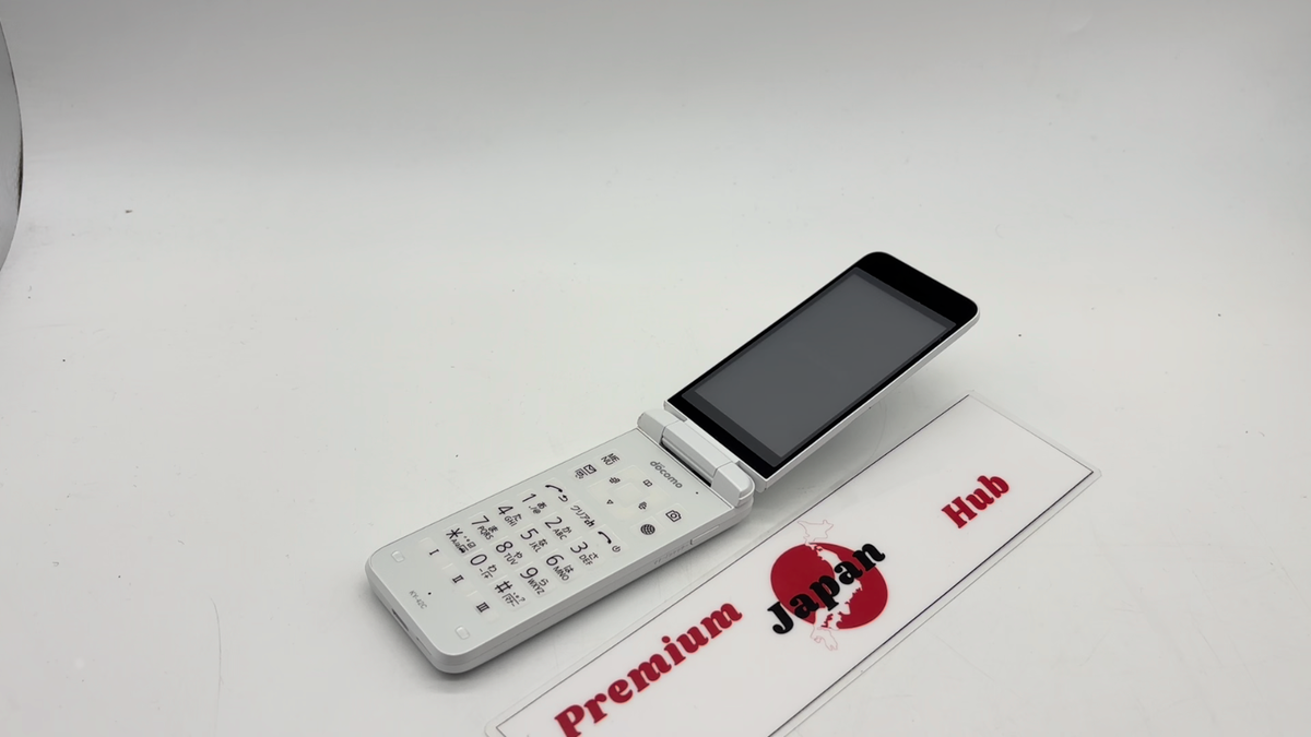KYOCERA DIGNO Keitai KY-42C White Unlocked 4G Android Flip Phone