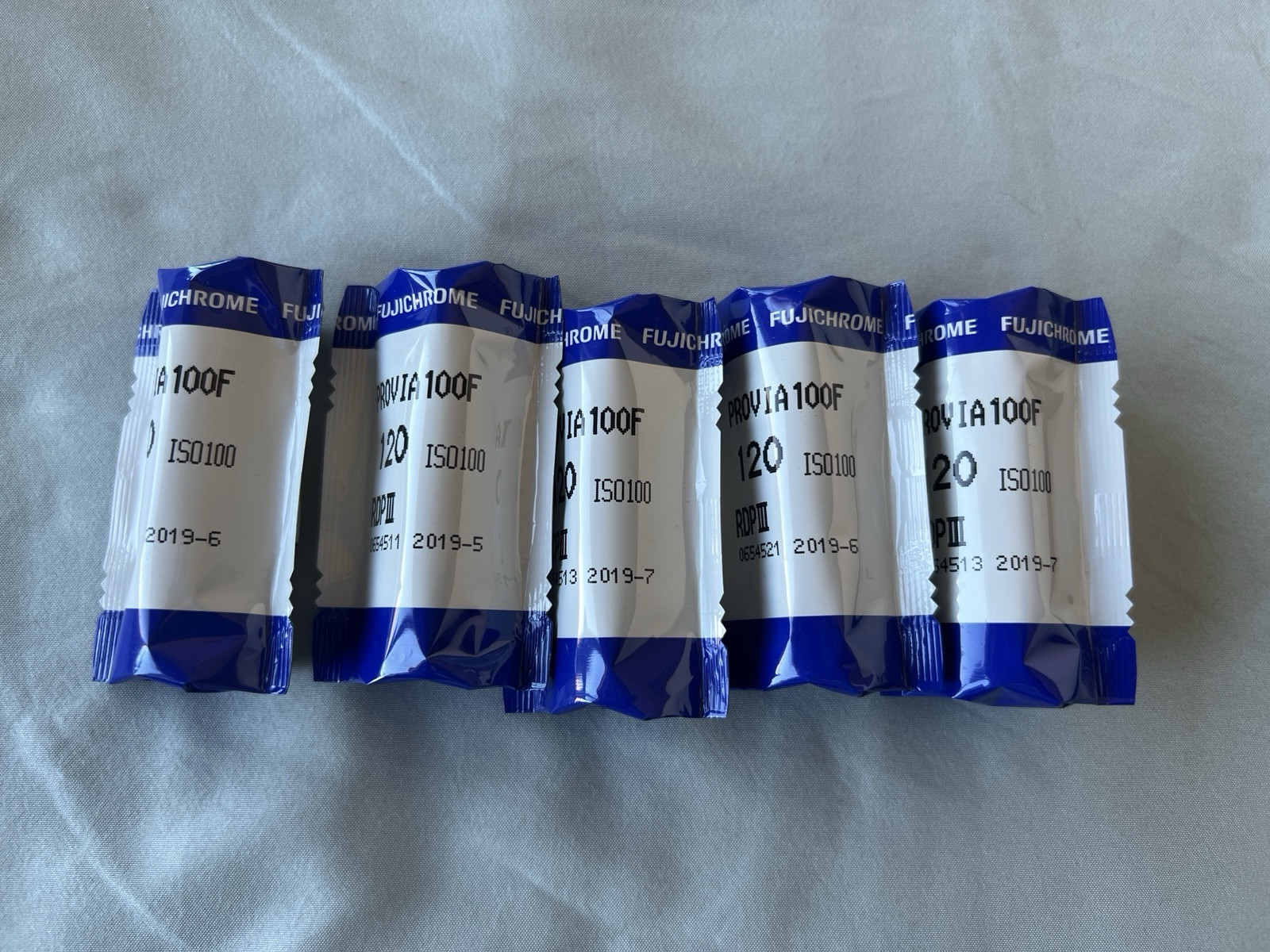 Fujifilm Provia 120 Slide Film 5 Rolls Cold Stored