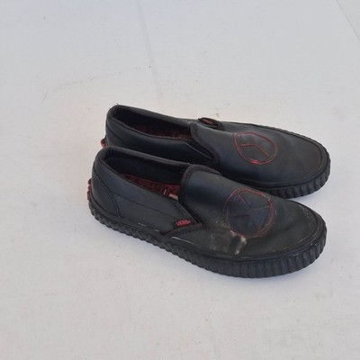 Vans x Marvel Sneaker 3,5 schwarz Synthetik Slipper