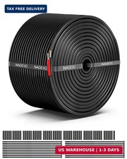 16 Gauge Wire 2 Conductor Electrical Wire, 16 AWG Stranded PVC Cord, 12V Low Vol