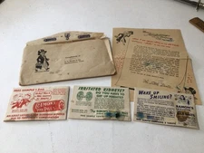 Vintage Ramon's Pills Sample Packets A.L. Smith & Co. Murfreesboro, Tenn.