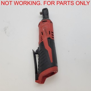 Milwaukee 2457 20 M12 Cordless 3/8" Lithium Ion Ratchet NOT WORKING