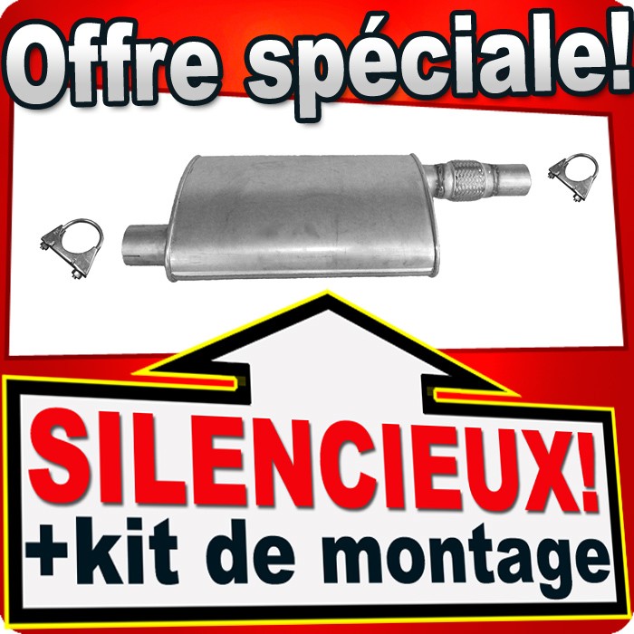 Silencieux intermédiaire échappement Chrysler Pacifica 3.5 V6 2003 2004 2005 2006