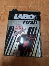 ANCIEN BIDON D'HUILE LABO  RUSH