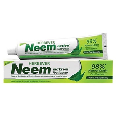 Neem Active Toothpaste 100 Grams Pack of 3 3.53 Ounce (Pack 3) 