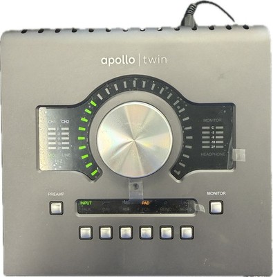 Universal Audio Apollo Twin DUO Desktop Audio Interface - Silver (Thunderbolt)