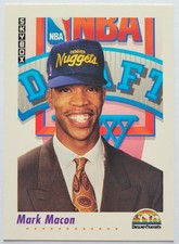 1991-92 Skybox Basketball Mark Macon Rookie RC #520 Denver Nuggets