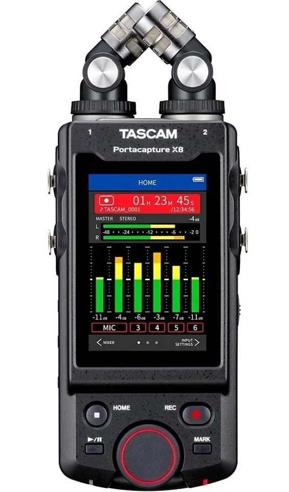 TASCAM Portacapture X8 High-Resolution Adaptive Recorder