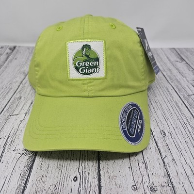 GREEN GIANT Jolly Embroidered Green AHEAD Lightweight Classic Cut Adjustable Hat