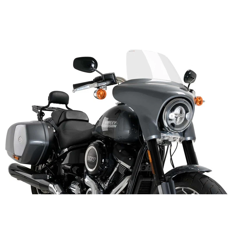 PARE-BRISE PUIG HIGH-ROAD TOURING POUR HARLEY D. SOFTAIL SPORT GLIDE FLSB 18-24 - Photo 1/1
