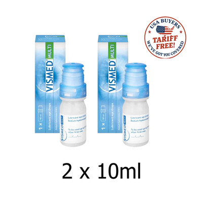 Vismed Multi 10ml Eye Drops x 2   Moisturizing & Soothing