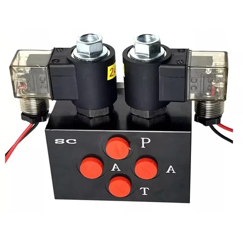 Excavator Electronically controlled Hydraulic Two-way Solenoid Valve 12V 24V