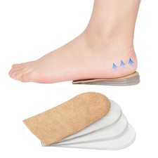 JUMPOW Heel Lifts for Leg Length Discrepancy, 4 Layers, Adjustable Orthopedic...