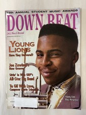 DOWN BEAT MAGAZINE-June 1992-Young Lions-Roy Hargrove-Joe Zawinul