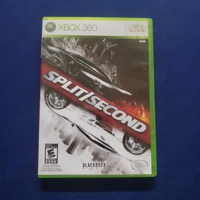 Split/Second (Microsoft Xbox 360, 2010) Complete W/ Manual CIB