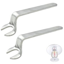 Sizhongda 2 Pcs Universal Fire Sprinker Head wrench for 1/2? Silvery