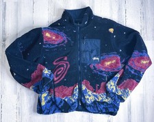 Stussy Cosmos Reversible Sherpa Fleece Jacket...
