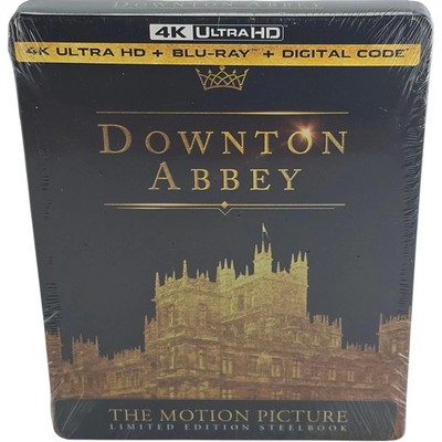 Downton Abbey 2019 4K Ultra HD + Blu-ray + Digital HD Steelbook 2022 Region A
