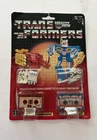 Vintage TRANSFORMERS Ramhorn & Eject “Minty” W/ Card Back Bubble 1986 Original !