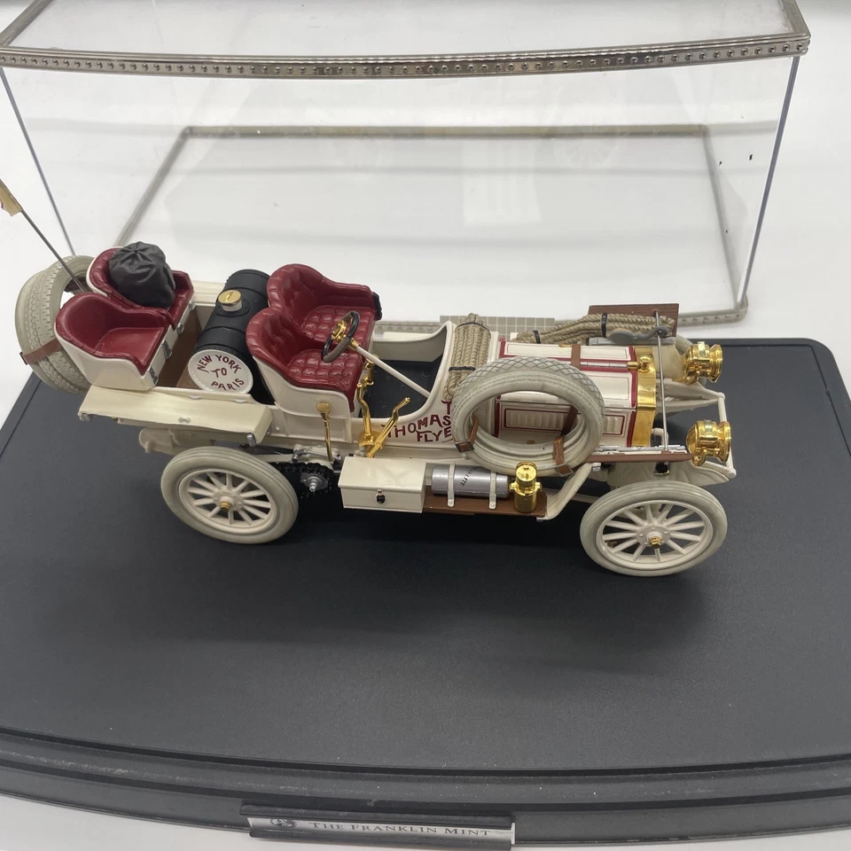 FRANKLIN COMO NUEVO, 1907 THOMAS FLYER MOTOR CAR, 100º ANIVERSARIO, B11A188, 1/24 Foto 4 de 4