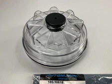 Automann 180-10618 Clear Hub Cap, 6-1/4"-8 Thread