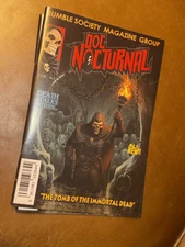 Mezco Rumble Society 1:12 Doc Nocturnal Comic Book