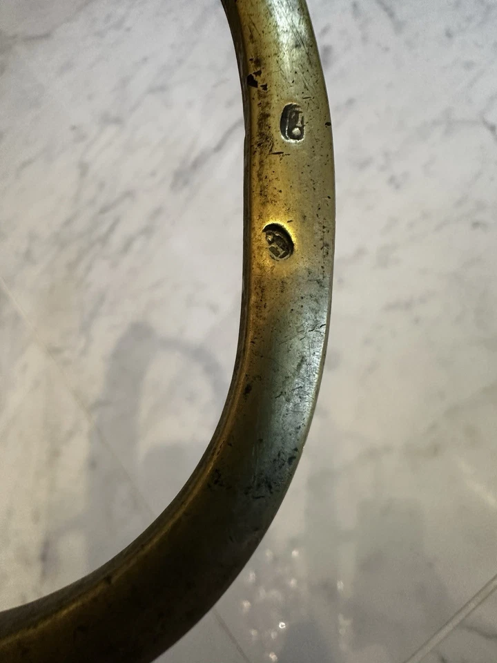 Antique Napoleonic Infantry Briquet Sword w/original Scabbard- Lots of Markings! - Image 4 of 4