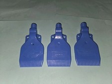 NEW LOT OF 3 GENUINE LECHLER 600.130.BC FLAT JET AIR PRESSURE NOZZLES 1/4" NPT