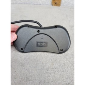 SNK Neo Geo CD Controller Pad Black Wired Gamepad Made in Japan Arcade Style