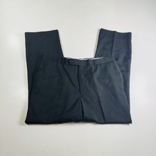 Tommy Hilfiger Dress Pants Black 100% Wool Men’s Size 38x30