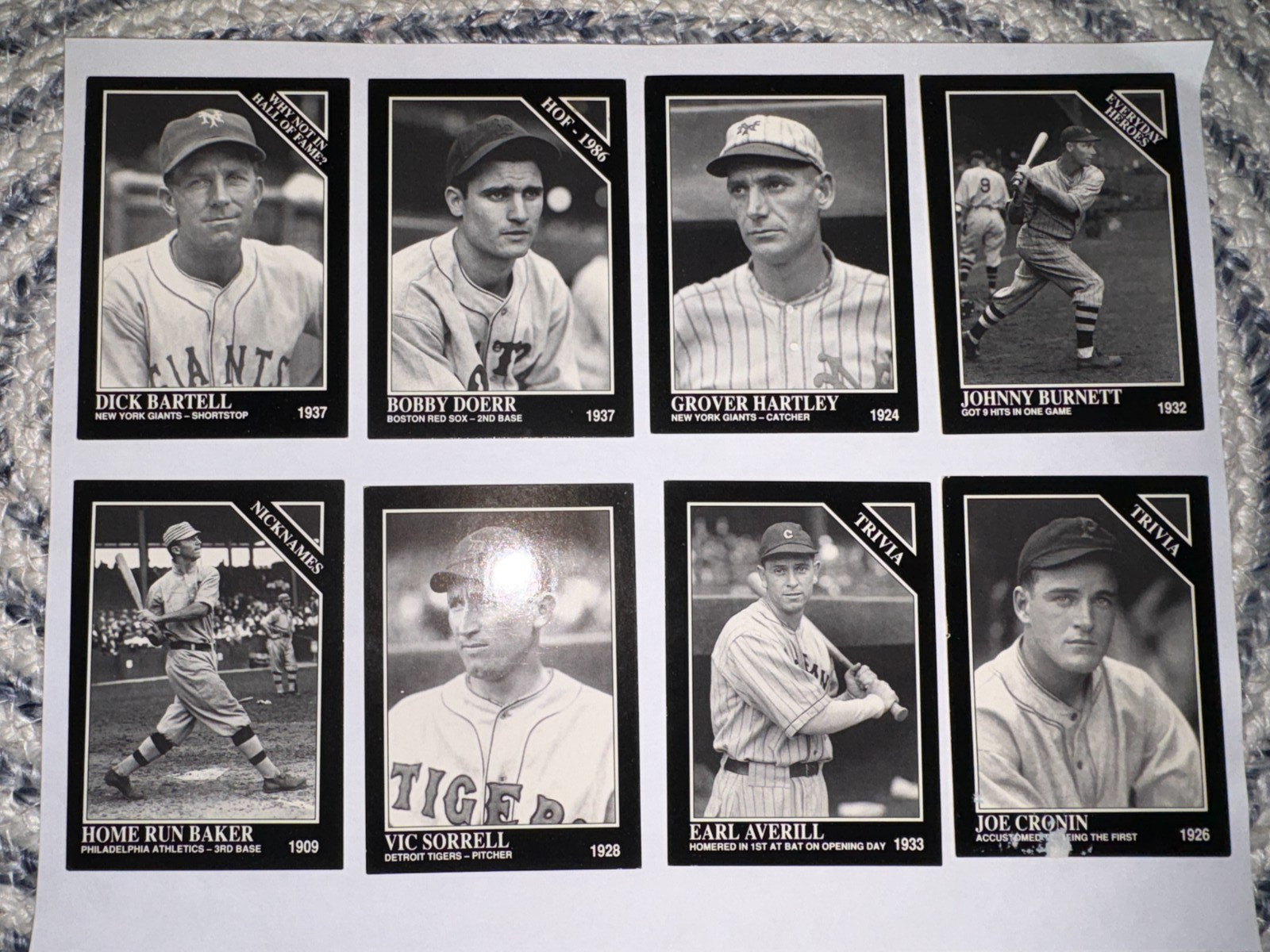 1992 SPORTING NEWS CONLON COLLECTION BASEBALL CARD YOU CHOOSE MLB CARDS