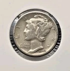 1942-D Mercury Dime 90% Silver US Mint Denver