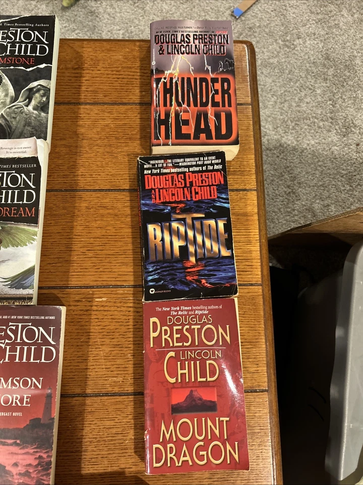 Preston & Child Agent Pendergast Series 21 Book Lot + 3 OTHERS -All Paperbacks - Image 3 of 4