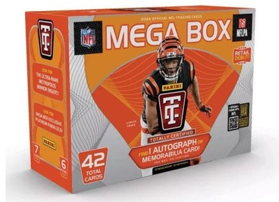  2024 Panini Totally Certified NFL Football Mega Box Factory Sealed (42 Cards)