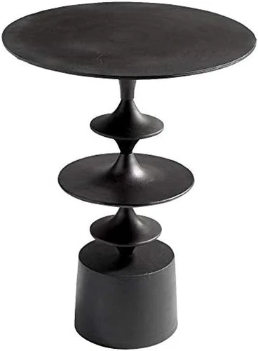 Eros 25.75" Bronze Finish Table - Elegant Home Accent - Picture 6 of 7