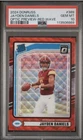 2024 Donruss Jayden Daniels Optic Preview Red Wave PSA 10