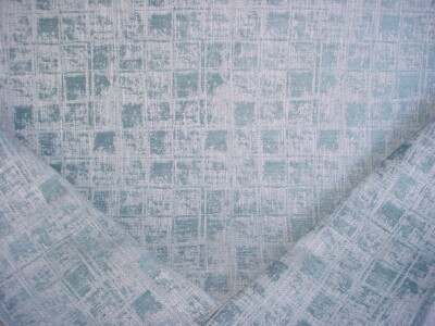 13-7/8Y Kravet Couture 35423 Sumi Reef Aqua Blue Chenille Upholstery Fabric