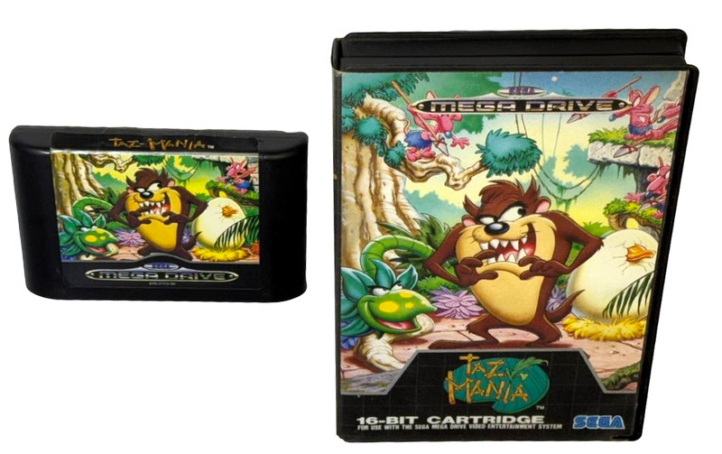 Taz-Mania Sega Mega Drive PAL *No Manual*