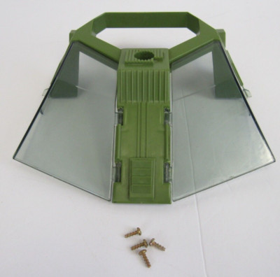 Vintage 1988 GI Joe Rolling Thunder Parts Lot Windows w/Mount Screws  ZL658