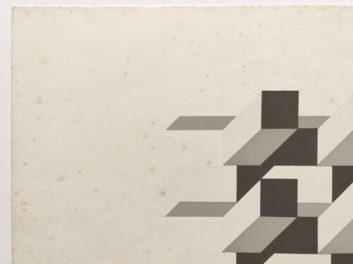 ITALO VIOLANTE SIGNED ORIGINAL LIMITED EDITION ABSTRACT BLOCK SCREEN PRINT 37/50 - Picture 15 of 22