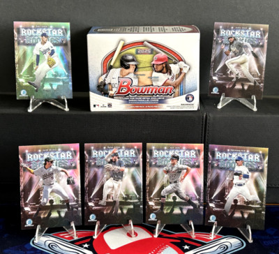 2025 Bowman Baseball - ROCKSTAR ROOKIES INSERTS - You Pick Complete Your Set