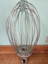 Hobart VMLH40D 40 Qt. Reducer Stainless "D" Wire Whip for VMLH 00-295157 - EUC