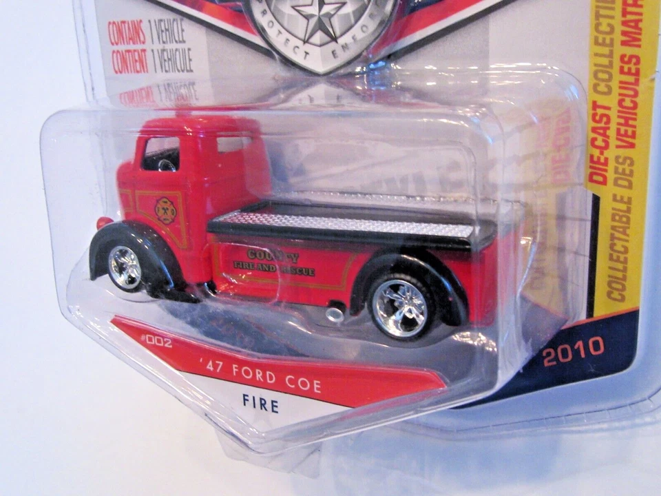 JADA 2011 BADGE CITY HEAT '47 福特 COE COUNTY 火灾救援 — 第 4/4 张图片