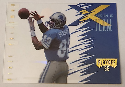 1996 Playoff Xtreme Team Brett Perriman # 18 