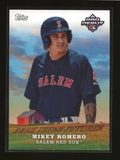 2023 Topps Pro Debut Mikey Romero Farm Fresh Futures Insert Salem Red Sox #FF-11